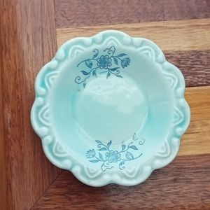 Vintage miniature hand-painted Japanese plate